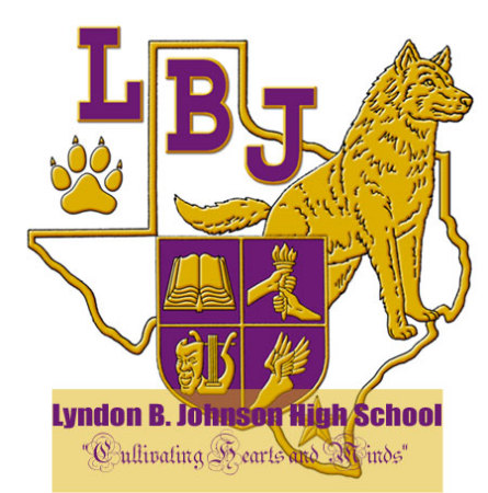 Lyndon B. Johnson School Logo Photo Album