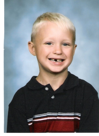 My son first grade picture