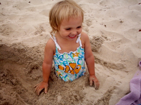 Kerri at the Beach 2005