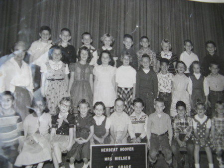 1st grade  - Mrs. Nielsen - 1956-57