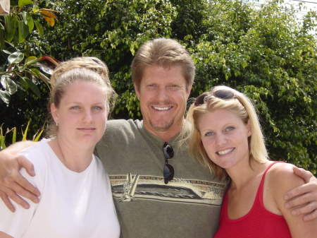 Me and my two daughters, Shannon and Stef