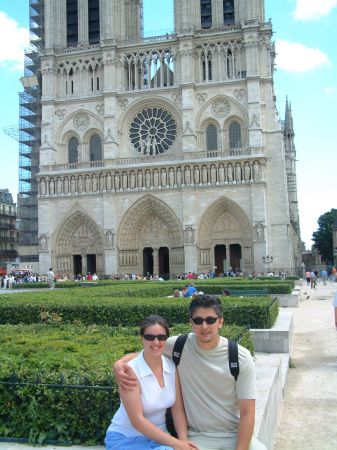 In front of Notre Dame, FR!