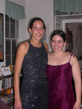 My friend Jenn and I on New Years Eve2005