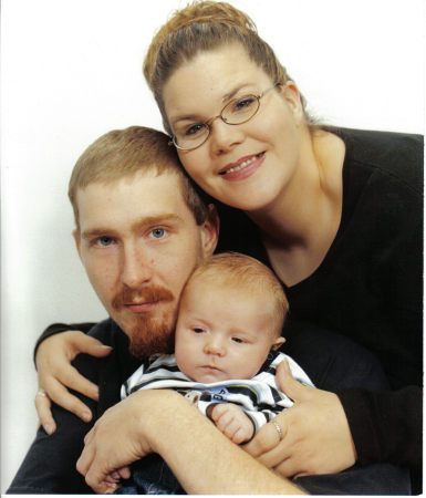 first family photo, dana, terry and Dayton