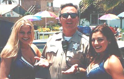 Charger Girls Visited Imperial Beach, 2000
