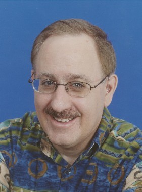 Keith Gormezano with mustache and art dress shirt 2004