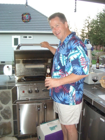 Boy and his Barbecue