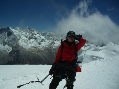 Summit of Nevado Pisco