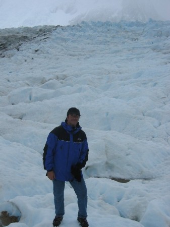 The El Chalten Glacier, Patagonia, Argentina