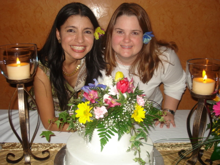 Norma(my friend) & I at Cinco de Mayo Party