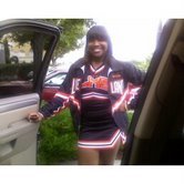 My daughter LHS cheerleader