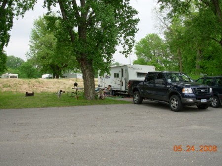 Camping at Two Rivers Nebraska