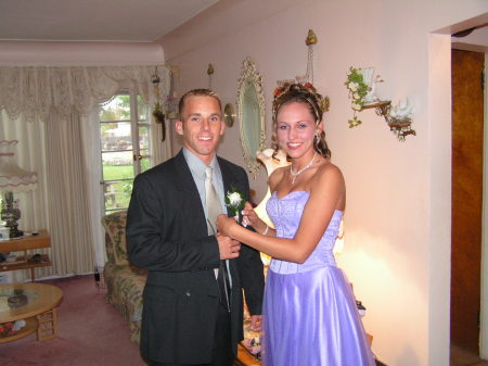 Jennifer (daughter) & Brad - Prom 2005