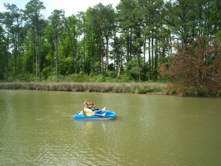 Francine Parkinson's album, Paddle Boating with Gran Kids