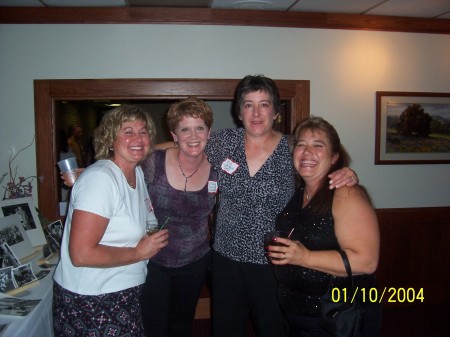 4 very good friends...............25 yrs later