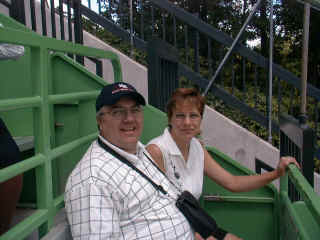 Jeannine and I - About to See Niagara Falls