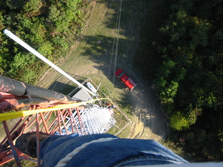 Me at my new job 250 ft above ground!
