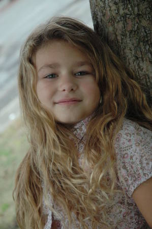 My youngest daughter Tarynn... age 6