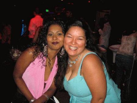 My friend Poonam and I at Empire in Sac