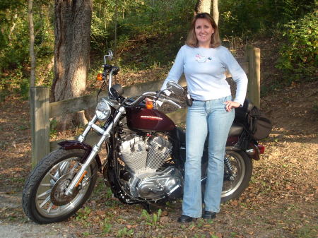 myself and my bike at the aquaduc