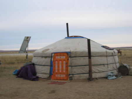 Mongolian ger (yurt)