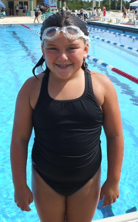 My swimmer girl May 2007