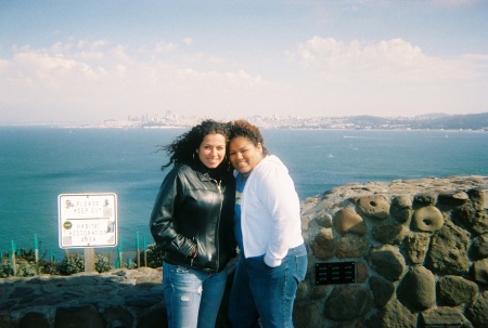 Me and my cuz in San Francisco!