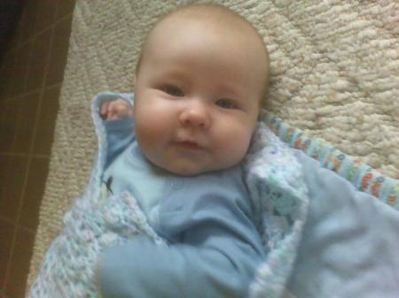 My grandson, Blake at 3 months