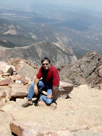 Top of Pikes Peak...14110 feet