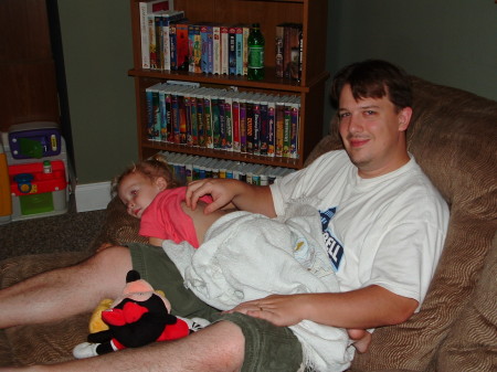 Grant (my husband) and Caitlin