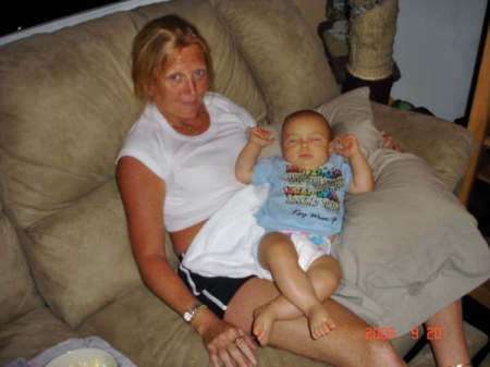 Aunt Kim with Nephew- Hunter