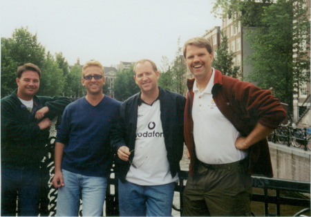 College Buddies in Amsterdam, 06/22/2002