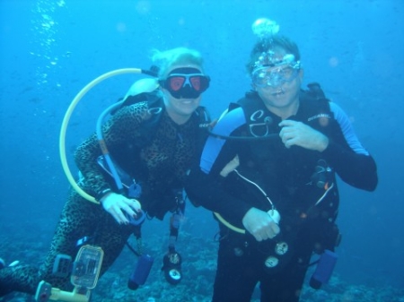 Diving in Saba