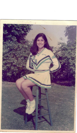 My Wife Sandy back in her Cheerleading Days in High Shool