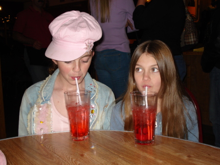 Doin' the Shirley Temple!!