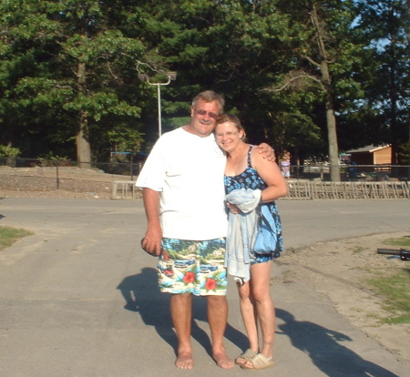 my wife Jean and me at Wisconson Dells