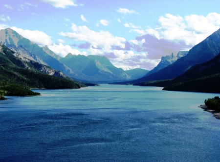 Canadien Side of Glacier NP