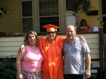 My family on graduation day