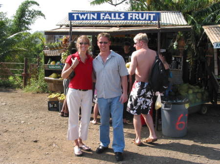 Maui, Hawaii Dec. 04...Twin Falls Fruit. :) This is in the tiny town of Twin Falls.