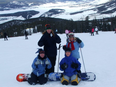 Skiing at Keystone Park, CO