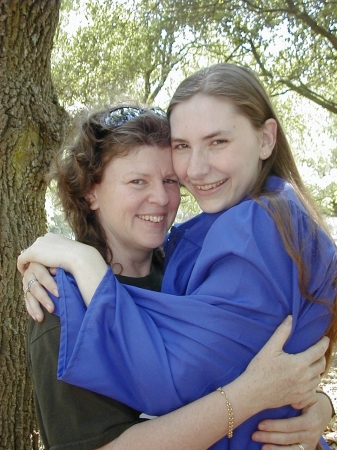 Gail and Sammy @ Sam's Graduation from St. Andrews Pres. College 5/2004