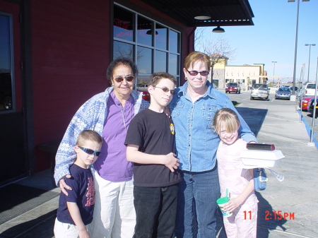 WILLIAM ,BRITTNI, AJ, MY MOM AND GRANDAM FRANCIS