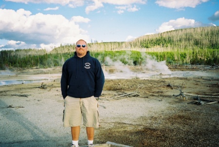 Fast track in Yellowstone.