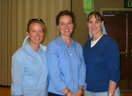 Sara (Ruddell), Lisa and Shawnie (McDowell)