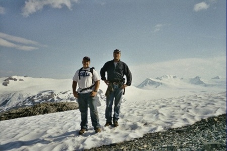 Bobby and Tony - Harding Ice Field, AK