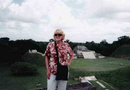 Brenda in Belize at al-tunha  10-04