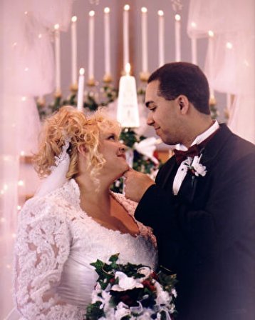 Wedding Photo: Crystal and Marcus Pierson 1997