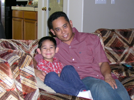 Keoki & Me on his 6th B-day!