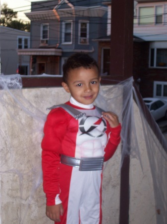 My Little Power Ranger William Halloween 2007