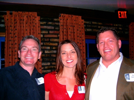 Joe Bianchi, me, Pete TeKampe at our 20th reunion October 20,2007